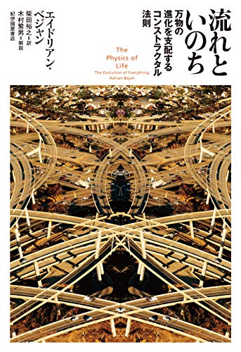 『流れといのち　万物の進化を支配するコンストラクタル法則』物理学から見えてくる生命の新しい景色 書影