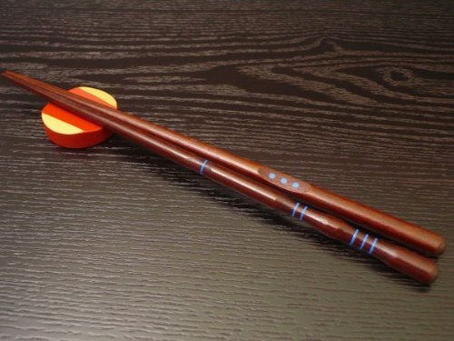 矯正箸 正しいお箸の持ち方 しつけ箸　漆塗り 【男性用】男箸23.5ｃｍ（右手）　お箸の持ち方 トレーニング 箸使い　三点支持箸